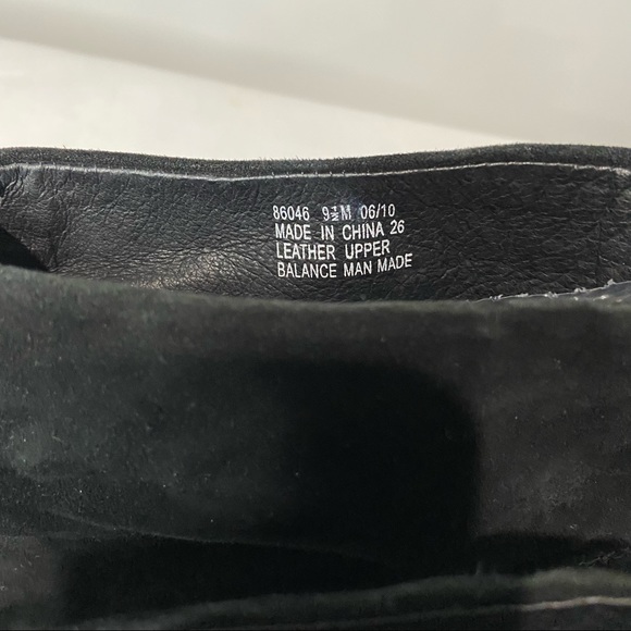 Black suede heel boots - Picture 9 of 9